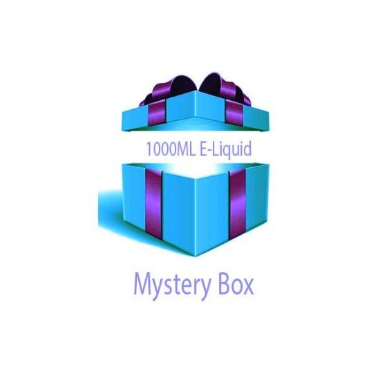 1000ml E-liquid MYSTERY BOX + Nic Shots