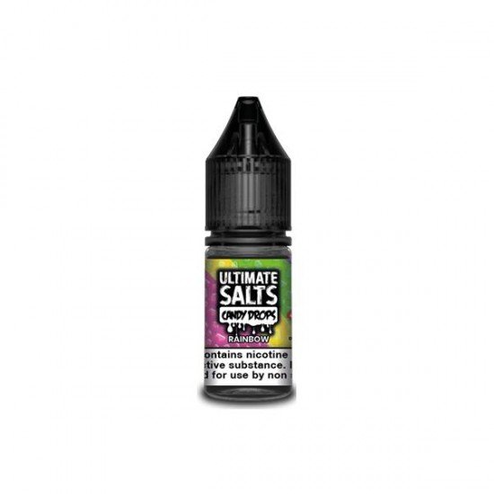 10MG Ultimate Puff Salts Candy Drops 10ML Flavoured Nic Salts - Flavour: Rainbow