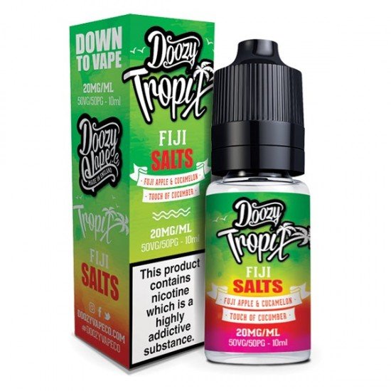 10MG Doozy Tropix Salts by Doozy Vape Co (50VG/50PG) - Flavour: Fiji