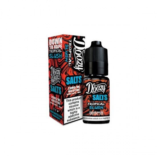 10mg Doozy Vape Co Nic Salt 10ml (50VG/50PG) - Flavour: Tropical Slush