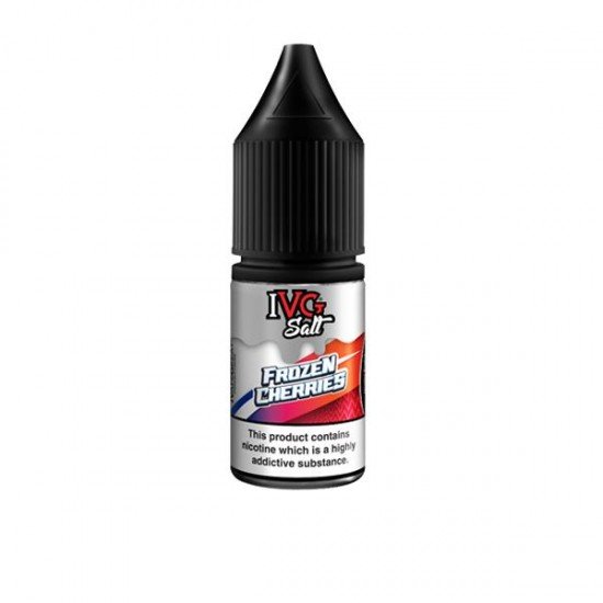 10mg I VG Crushed Range 10ml Nic Salt (50VG/50PG) - Flavour: Frozen Cherries