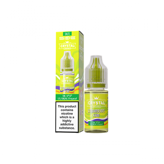 10mg SKE Crystal Original 10ml Nic Salts (50VG/50PG) - Flavour: Strawberry Kiwi