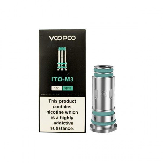 Voopoo ITO M Series Replacement Coils - 1.0Î©/1.2Î© - Resistance: ITO M3 1.2Î©