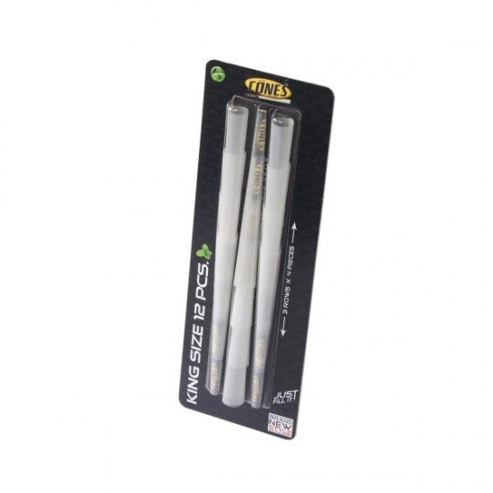 Cones King Size pre-rolled Cones - 12 Pieces