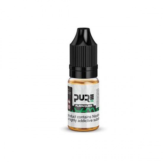 18mg Pure Nic Flavourless Nicotine Shot 10ml  100VG - Quantity: 10000