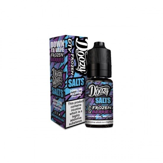 20mg Doozy Vape Co Nic Salt 10ml (50VG/50PG) - Flavour: Apple & Grape Blast