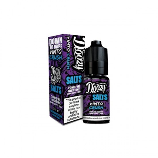 20mg Doozy Vape Co Nic Salt 10ml (50VG/50PG) - Flavour: Vimto Crush