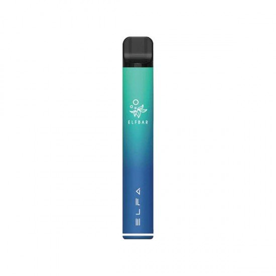 20mg ELF Bar ELFA Pod Kit - Color: Aurora Blue