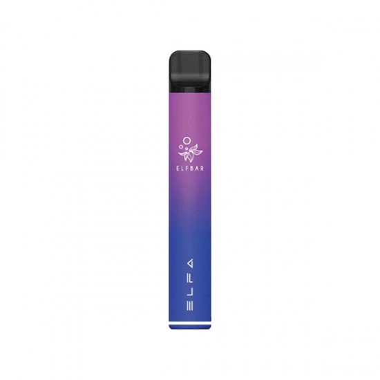 20mg ELF Bar ELFA Pod Kit - Color: Aurora Purple