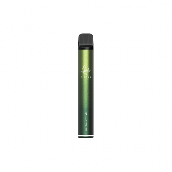 20mg ELF Bar ELFA Pod Kit - Color: Aurora Green