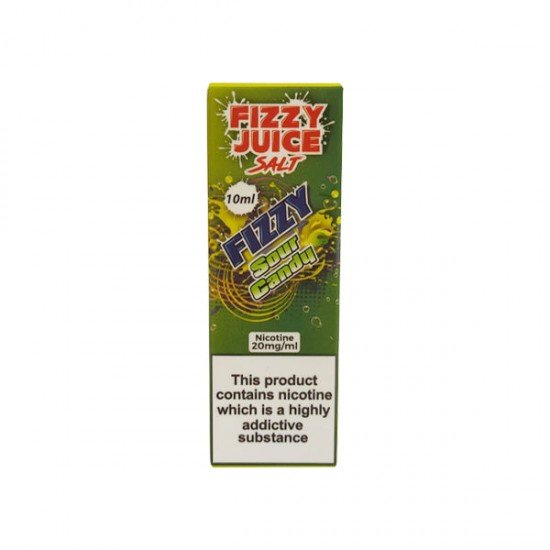 20mg Fizzy Juice 10ml Nic Salts (50VG/50PG) - Flavour: Sour Candy