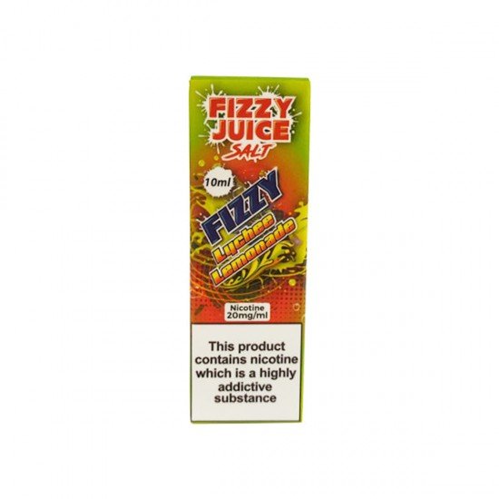 20mg Fizzy Juice 10ml Nic Salts (50VG/50PG) - Flavour: Lychee Lemonade