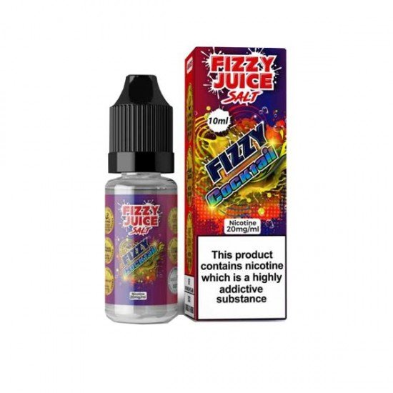 20mg Fizzy Juice 10ml Nic Salts (50VG/50PG) - Flavour: Cocktail