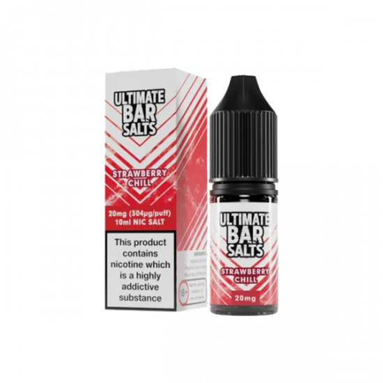 20mg Ultimate Bar Salts 10ml Nic Salts (50VG/50PG) - Flavour: Strawberry Chill