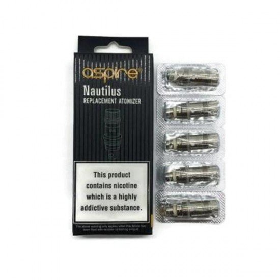 Aspire Nautilus BVC 0.7 / 1.6 / 1.8 Ohm Coil - Resistance: 1.8 Ohm