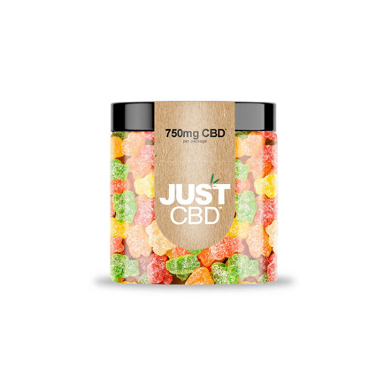 Just CBD 750mg Gummies - 263g - Flavour: Sour Gummy Bears