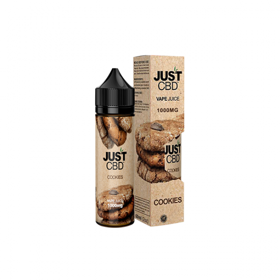 Just CBD 500mg Vape Juice - 60ml - Flavour: Cookies