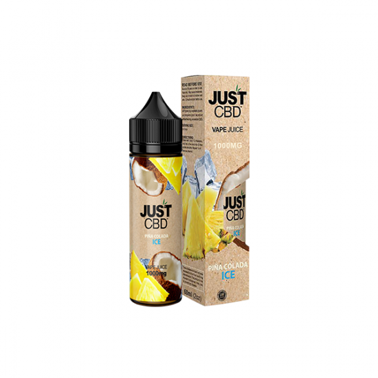 Just CBD 1500mg Vape Juice - 60ml - Flavour: Pina Colada