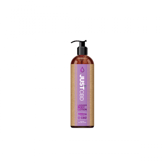 Just CBD 1000mg Body Lotion - 473ml - Aroma: Lavender