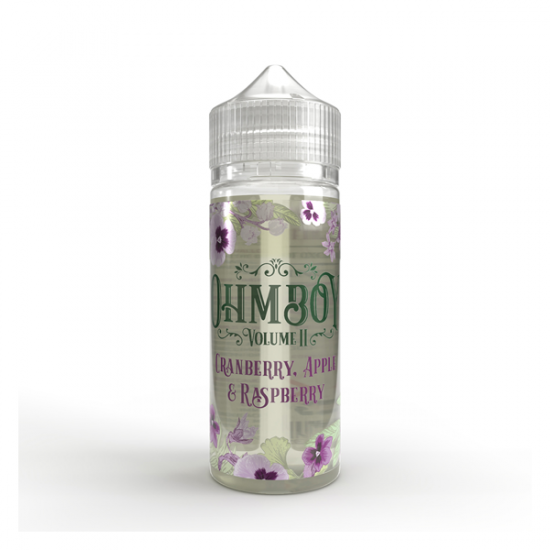 Ohm Boy Volume II 100ml Shortfill 0mg (70VG/30PG) - Flavour: Cranberry Apple & Raspberry