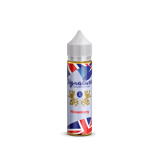 Signature Vapours 50ml E-liquid 0mg (50VG/50PG) - Flavour: Heisenberg