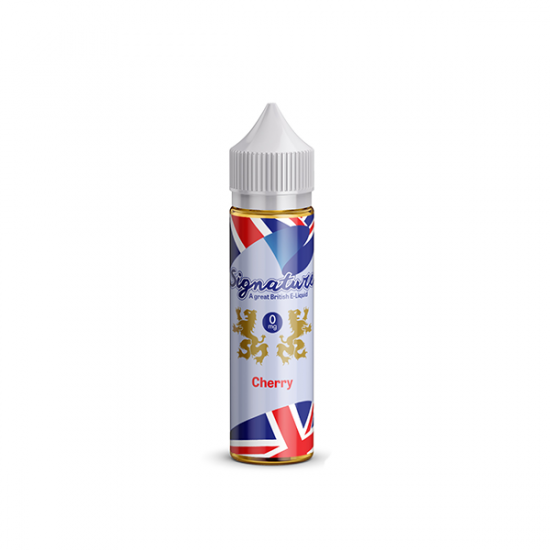 Signature Vapours 50ml E-liquid 0mg (50VG/50PG) - Flavour: Cherry