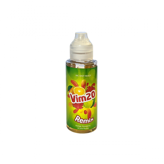 Vim20 By Signature Vapours 100ml E-liquid 0mg (50VG/50PG) - Flavour: Orange Strawberry Lime