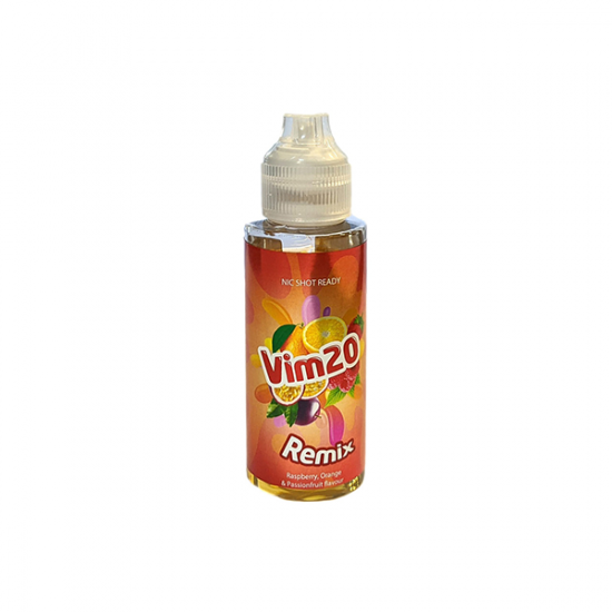 Vim20 By Signature Vapours 100ml E-liquid 0mg (50VG/50PG) - Flavour: Raspberry Orange Passionfruit