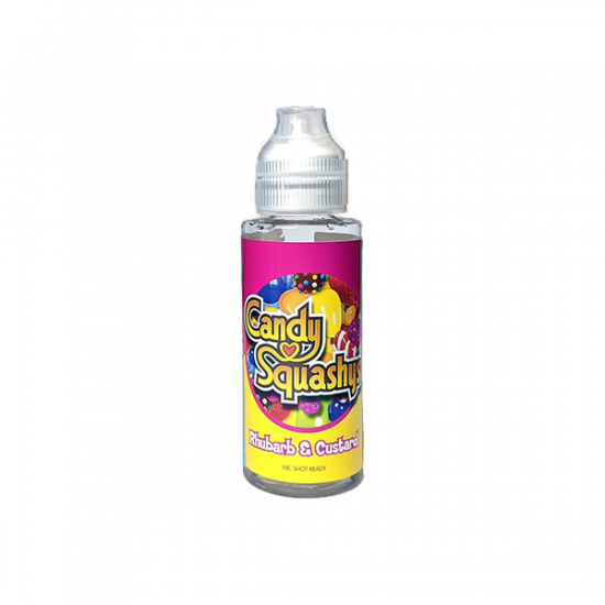 Candy Squash By Signature Vapours 100ml E-liquid 0mg (50VG/50PG) - Color: Rhubarb & Custard