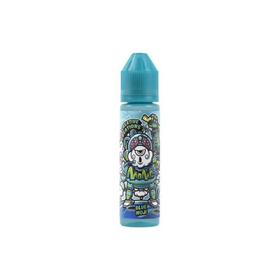 Momo Creative Creations 50ml Shortfill 0mg (70VG/30PG) - Flavour: Blue Moji