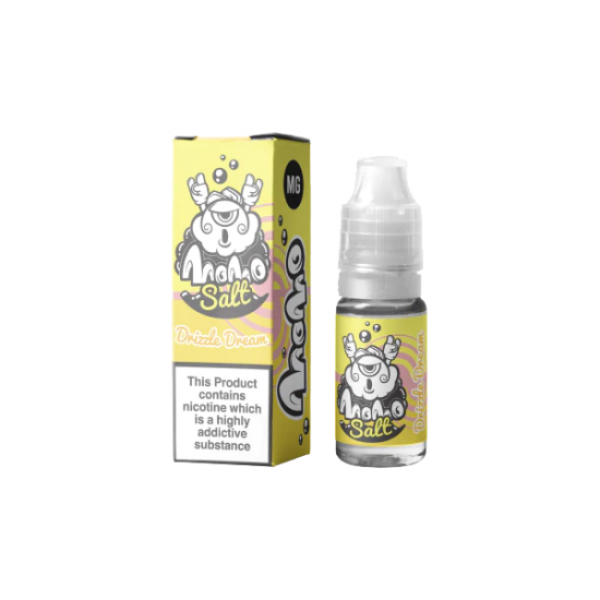 10mg Momo Salts 10ml Nic Salts (50VG/50PG) - Flavour: Drizzle Dream