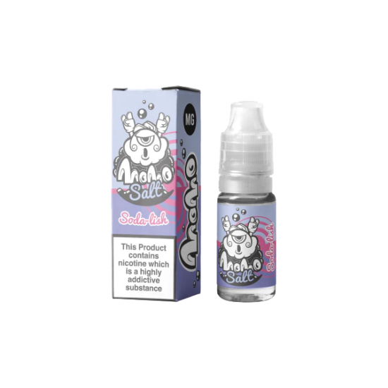 10mg Momo Salts 10ml Nic Salts (50VG/50PG) - Flavour: Soda-Lish