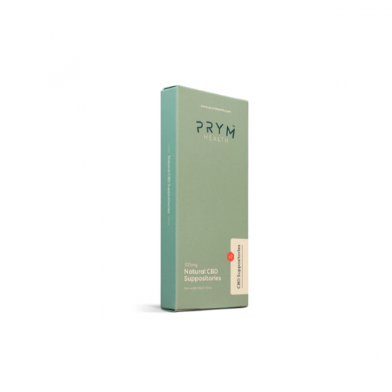 Prym Health 525mg CBD Suppositories - 7 Patches