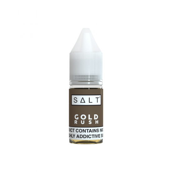 10mg SALT 10ml Nic Salts (50VG/50PG) - Flavour: Gold Rush