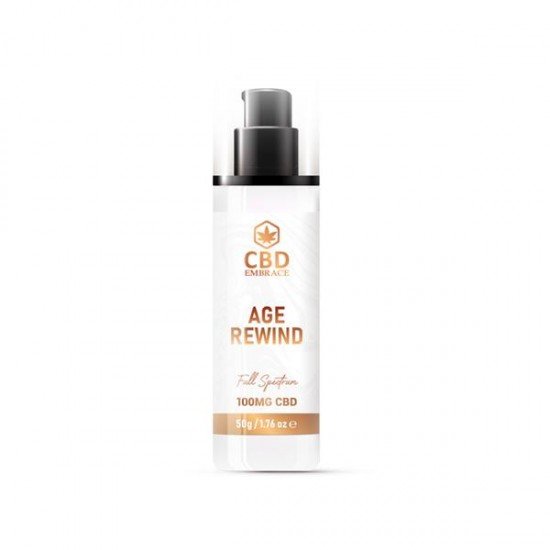 CBD Embrace 250mg Full Spectrum CBD Age Rewind Cream - 50g