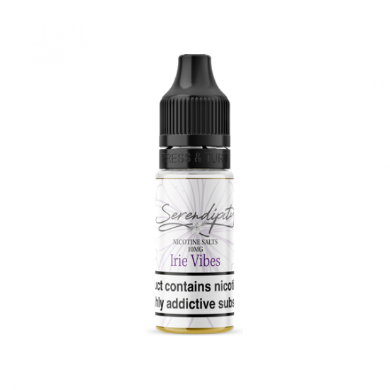 10mg Serendipity By Wick Liquor 10ml Nic Salts (50VG/50PG) - Flavour: Irie Vibes