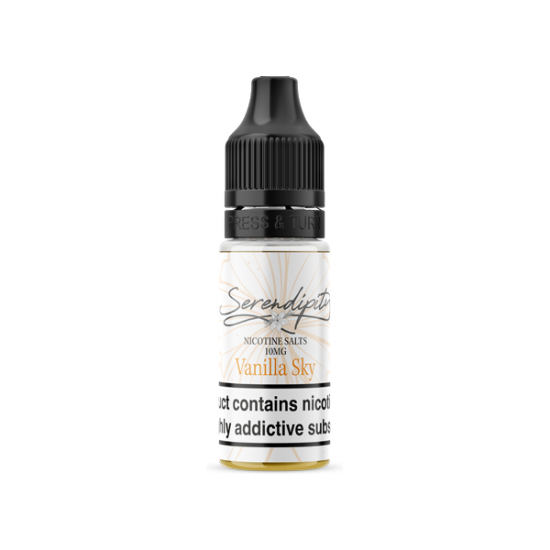 10mg Serendipity By Wick Liquor 10ml Nic Salts (50VG/50PG) - Flavour: Vanilla Sky