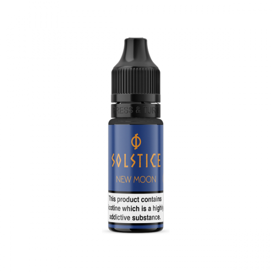 10mg Solstice By Wick Liquor 10ml Nic Salts (50VG/50PG) - Flavour: New Moon