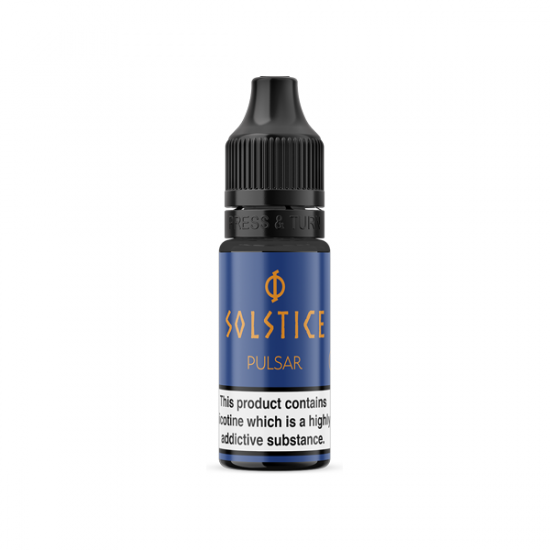 10mg Solstice By Wick Liquor 10ml Nic Salts (50VG/50PG) - Flavour: Pulsar