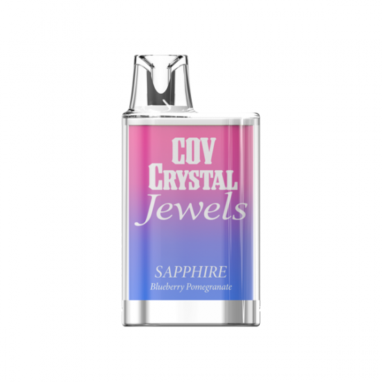 20mg Chief Of Vapes Crystal Jewels Disposable Vape Device 600 Puffs - Flavour: Blueberry Pomegranate