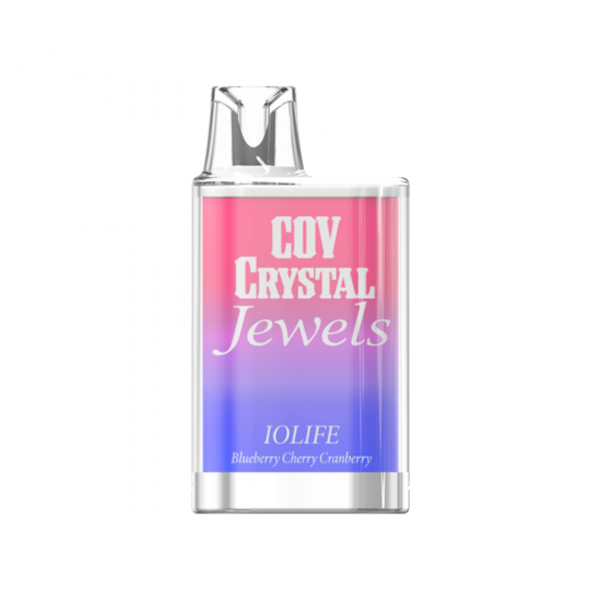 20mg Chief Of Vapes Crystal Jewels Disposable Vape Device 600 Puffs - Flavour: Blueberry Cherry Cranberry