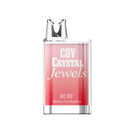 20mg Chief Of Vapes Crystal Jewels Disposable Vape Device 600 Puffs - Flavour: Blueberry Sour Raspberry