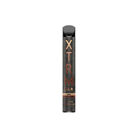 5mg XTRM Disposable Vape bars 600 puffs - Flavour: Cream Tobacco