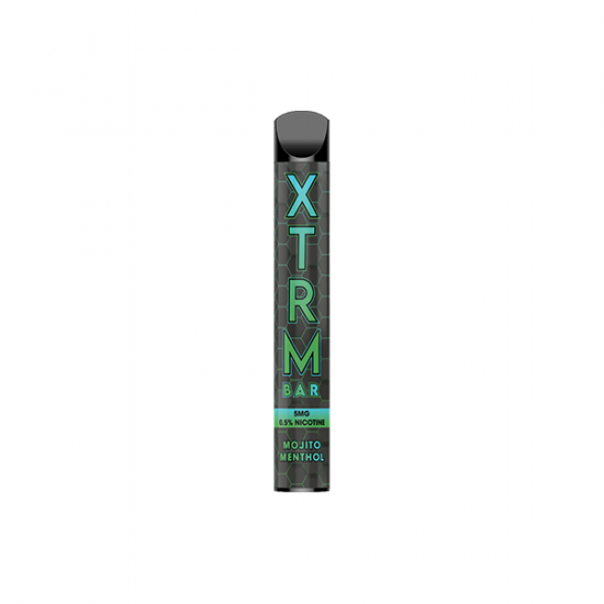 5mg XTRM Disposable Vape bars 600 puffs - Flavour: Menthol Mojito