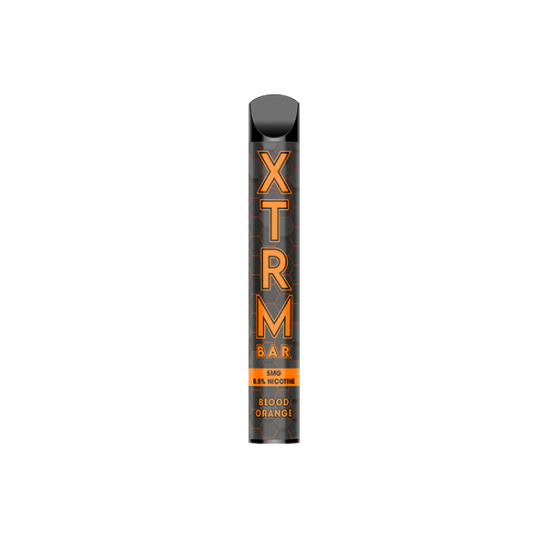 5mg XTRM Disposable Vape bars 600 puffs - Flavour: Blood Orange