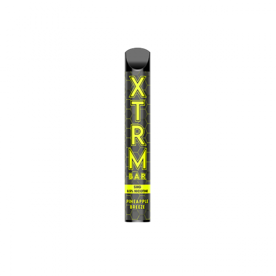 5mg XTRM Disposable Vape bars 600 puffs - Flavour: Pineapple Breeze