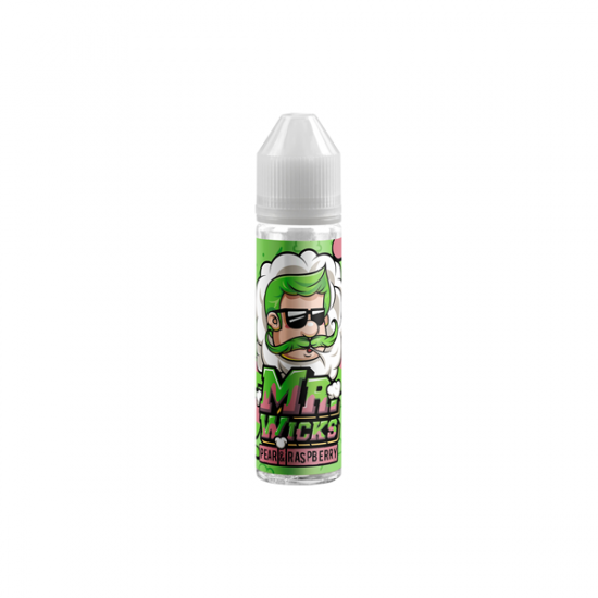 Mr Wicks 50ml Shortfill 0mg (70VG/30PG) - Flavour: Pear & Raspberry