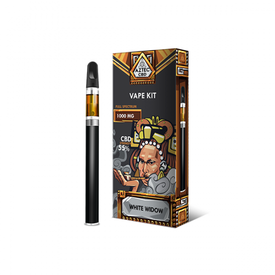 Aztec CBD 1000mg Vape Kit - 1ml - Flavour: White Widow