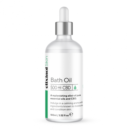 Elixinol Skin 500mg CBD Bath Oil - 100ml