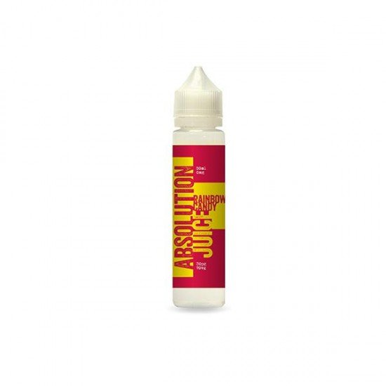 Absolution Juice By Alfa Labs 0mg 50ml Shortfill (70VG/30PG) - Flavour: Rainbow Candy